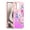 Pink Flower, variant on Rosebono Compatible With Motorola Moto G Power 2025 / Moto G Power 2026 Case, Graphic Design Translucent Matte Gradient Transparent Soft TPU Skin Cover Protection Case (Butterfly)
