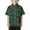 Green, variant on Kids Clothes Boys Beach Leisure Collar Button Open Shirt Short Sleeve Casual Tops for Children