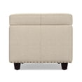 thumbnail image 5 of Simpli Home Kingsley Storage Bench in Natural, 5 of 12