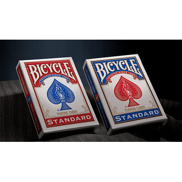 Bicycle 1030651 Playing Cards, Jumbo Size, Red/Blue, Pack of 12 ...