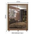 thumbnail image 3 of Ropero Closet Madesa Dallas Plus 2 Espejos con Pies MM 02, 3 of 5
