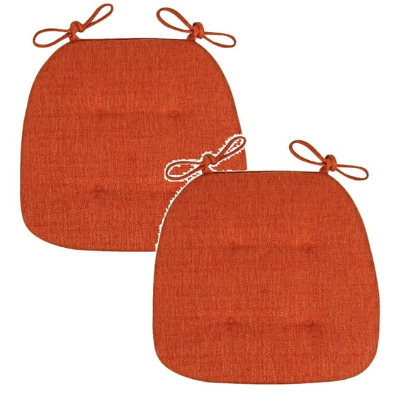 2Pc Chair Cushions For U Shaped Dining Chairs Kitchen Chair Cushions With Ties Non Slip Chair Pads For Dining Room Chairs Colorful Cushion Cushion