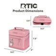 thumbnail image 3 of RTIC 6 Can Everyday Cooler, Insulated Soft Cooler with Collapsible Design, Dusty Rose, 3 of 5