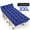 Blue-1pack, variant on Furnibear 2 Pack Oversize Camping Cots for Adults, Folding Cot with Mattress and Carry Bag, Portable Sleeping Cot for Camping, Outdoor, Travel & Home Guest Bed