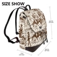 thumbnail image 2 of Balery Western Desert Cowboys2 Mochila de Cuero para Mujeres, Gran Capacidad, Bolsa de Viaje Multifuncional, Mochila de Cuero y Bolsa de Hombro para Mujeres, 2 of 4