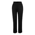 thumbnail image 6 of iHPH7 Dress Pants Women, Work Pants Women, Business Casual Pants for Women, Trousers Pants for Women, Elastic Waist Pants for Women, Black L, 6 of 9
