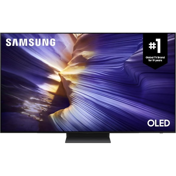 SAMSUNG 77-Inch OLED S90F 4K Smart TV, AI Gen 3 Processor, HDR+, 144Hz, Laser Slim Design, Q-Symphony, AI Game Mode, Game Hub - [QN77S90FAEXZC] - Open Box (10/10 Condition)