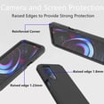 thumbnail image 4 of Para Motorola Moto Edge 2021 Funda Moto Edge 5G UW Funda resistente Defender Funda a prueba de polvo Protección a prueba de golpes 3 en 1 Funda de teléfono resistente para Moto Edge 5G UW/Moto Edge 20, 4 of 5