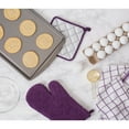 thumbnail image 3 of Eggplant Terry Oven Mitt (Set of 2), 3 of 7