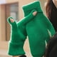 thumbnail image 4 of Guantes de invierno para mujer, cálidos guantes de punto de lana sin dedos, todo incluido, con dedos para pantalla táctil 1111, 4 of 5