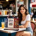 thumbnail image 5 of Lksixu USA 250th Anniversary Tote Bag for Women, Red White and Blue Quilted Shoulder Bag, 1776-2026 Commemorative USA Patriotic Handbag, Reusable Casual Shopping Bags Gifts for Friends Family, 5 of 6
