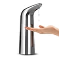 thumbnail image 2 of Dispensador automático de jabón líquido de 400ml para el sensor inteligente de Ir, dispensador de desinfectante electrochapado sin contacto para el hogar, cocina, baño Feliz Sencillez, 2 of 5