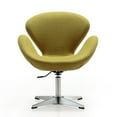thumbnail image 4 of Ceets Raspberry Contemporary Adjustable Swivel Chair Green, 4 of 5