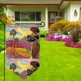 thumbnail image 3 of Wukai Beautiful African Woman Print Garden Flag 12.5x18 Inch Double Sided Sun-resistant Rain-resistant, Wrinkle-resistant Colorfast(Only Flag), 3 of 7