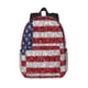 thumbnail image 1 of Easygdp America Flag Glitter Mochila Ligera de 15 Pulgadas para Estudiantes, Mochila Cómoda para la Escuela y Viajes, Correas Ajustables, 1 of 6