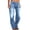 Blue, variant on High Waisted Jeans for Women, Audhol Women High Waisted Jeans Loose Trendy Stretchy Straight Leg Plus Size Distressed Denim Pants with Pockets Baggy Jeans for Women Black L