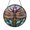 Acrylic 3.5 Inch, variant on Dragonfly Lotus Stained Glass Window Hanging Graceful Floral Scene Decor Calm Home Accent
