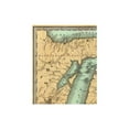 thumbnail image 3 of Historic State Map - Michigan - Burr 1835 - 23 x 28.38 - Vintage Wall Art, 3 of 5