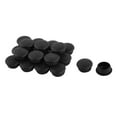 thumbnail image 1 of Plastic Furniture Pipe End Locking Hole Cover Tube Insert Black 15mm Dia 20pcs, 1 of 1
