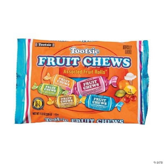 Tootsie Roll® Fruit Rolls® Candy, 48 Pieces, Halloween, Easter, Valentine's Day Candy