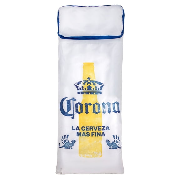 Northlight 74.75" Fabric Covered Inflatable Corona Pool Lounge