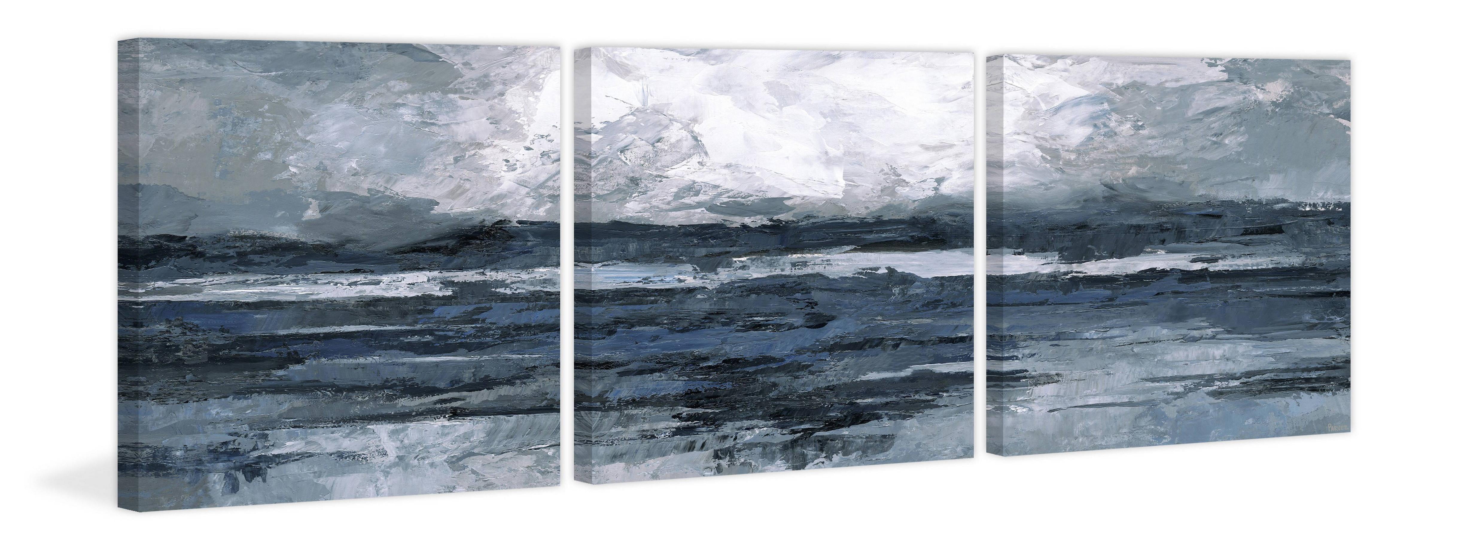 Dark Vast Ocean II Triptych