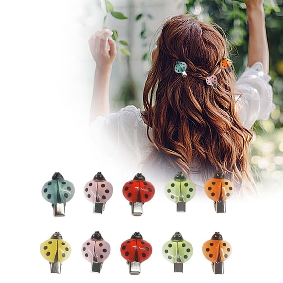 Hearth & Gear 10pc Cute Animal Hair Clips And Cute Suitable For Various Styles Of Dress Up Holiday Hair Clip Thin Hair Pretty Hair Clips Big Clips for Thick Hair Hair Clip Extra Large Clips Hair Clips