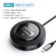 thumbnail image 2 of ORICO USB Hub 3.0 USB Hub for LaptopType C 5Gbps Multi Splitter OTG Adapter Laptop Docking Station, 2 of 2