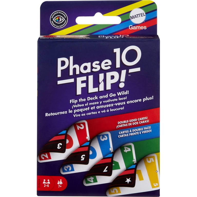 Mattel Phase 10 Flip Card Game photo 1