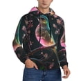thumbnail image 2 of Sikiie Bird5 Men's Hoodie, Essentials Hoodie, Sweatshirt, Pullover Hooded Sweatshirt for Men-XX-Large, 2 of 7
