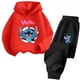 thumbnail image 3 of Conjunto de sudadera con capucha de Stitch Kawaii, sudadera de manga larga para bebé, sudadera de Stitch de otoño para niño de 3 a 14 años, ropa de calle para niña, 3 of 5
