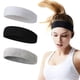 thumbnail image 1 of Diadema deportiva que absorbe el sudor de 3 piezas para hombres y mujeres, adecuada para hacer ejercicio, baloncesto, correr, tenis, gimnasio, 1 of 5