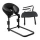 thumbnail image 4 of Reposacabezas de masaje para cama, almohada facial de esponja, portátil, versátil, ergonómico. Negro, 4 of 9