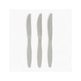 thumbnail image 2 of Metallic Silver Plastic Knives (50 Pc) - Party Supplies - 50 Pieces, 2 of 2