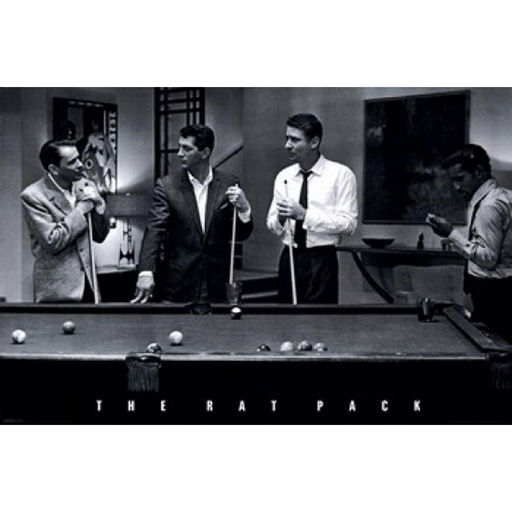 The Rat Pack Pool Poster Print (36 x 24)