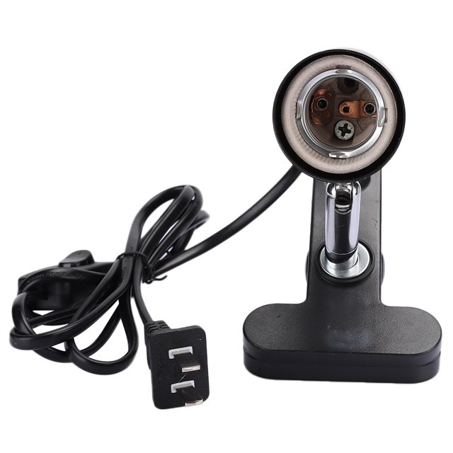 Reptile Light Stand,360 Degree Rotation Short Reptile Rotation Light Stand Reptile Light Support Built for Precision