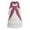 Pink, variant on Anmrize Victorian Dress, Renaissance Bow Decor Gown, Tiered Cake Skirt Dress, Women's Victorian Renaissance Dress Bow Decor Tiered Skirt Long Sleeve Costume Gown, Black L