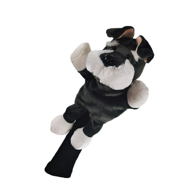 S SERENABLE Golf Club Headcover Wood Driver Head Cover Soft Protector Sleeve Outdoor Dog