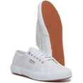 thumbnail image 5 of Superga 2750 EFGLU Men's Lace Up Leather Sneakers In White Size 10, 5 of 6