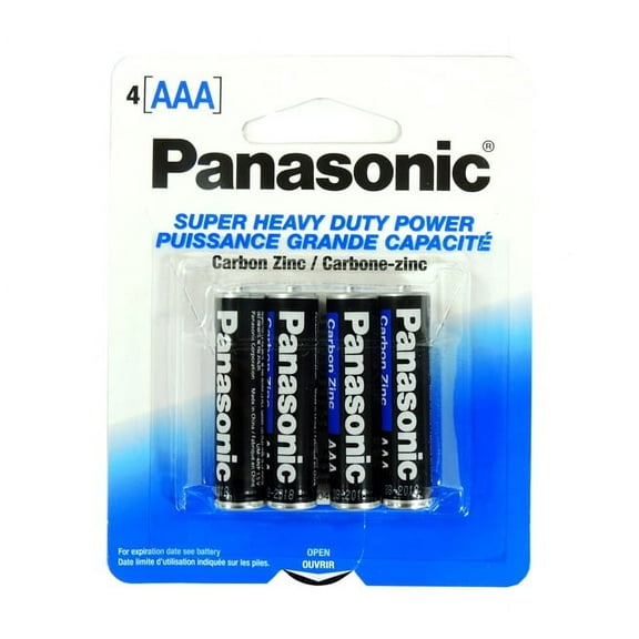 Panasonic AAA batteries (4 pack)
