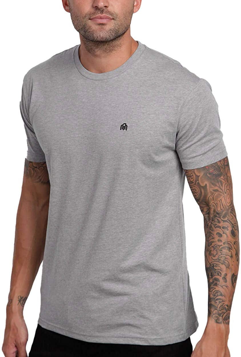 INTO The Am Mens Casual Short Sleeve Graphic tee Shirts 