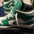 thumbnail image 3 of Size 9 - A i r-Jor-dan 1 Mid Lucky Green, 3 of 6