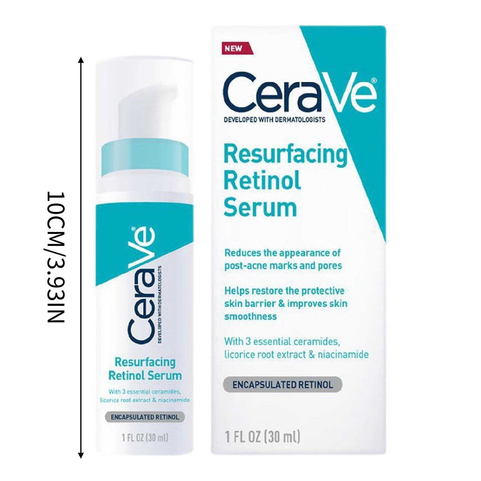 Resurfacing Retinol Serum, Post-Acne Marks Treatment