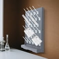 thumbnail image 5 of Laboratory Drying Rack, 2-Pack PP Drainage Frame, 27 Legs, Durable High-Strength Plastic, Adjustable Pegs for Beakers and Test Tubes, Stable Base for Secure Lab Glassware Drying, 5 of 11