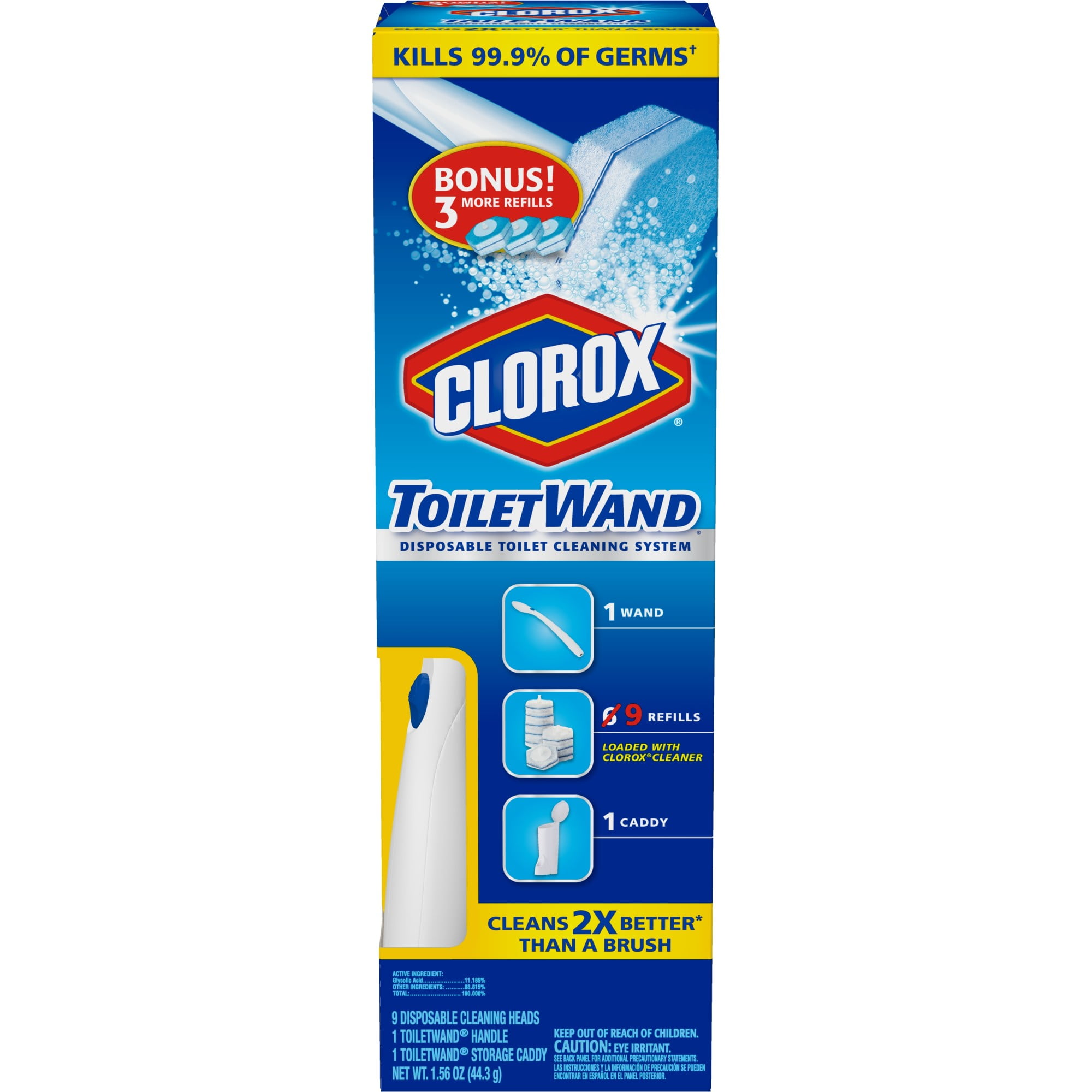 Clorox ToiletWand Disposable Toilet Cleaning System ToiletWand
