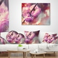 thumbnail image 3 of Designart Beautiful Almond Tree Flowers - Floral Throw Pillow - 16x16, 3 of 4