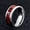 6, variant on Men's Women's Wood Inlay Wedding Ring Titanium Fashion Classic Wedding Band Ring-12