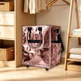 thumbnail image 6 of Foldable Rolling Tote Reusable Grocery Bag on Wheels, Shopping Cart with 4 Heavy Duty Wheels for Trips, Laundry, Camping, and Storage, Portable Shopping Trolley, 6 of 8