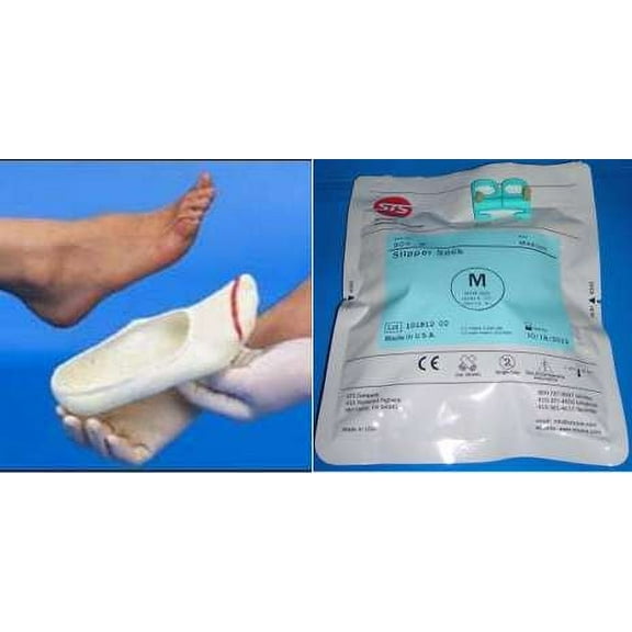 STS Foot Orthotics Casting Impression Slipper Socks Foot Molds 903-M MEDIUM - ONE PAIR