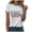 White, variant on TOWED22 USA Flag Tee Shirt for Women 4th of July Memorial Day T Shirt American Proud T Shirt Casual Short Sleeve Graphic Tee(White,XXL)